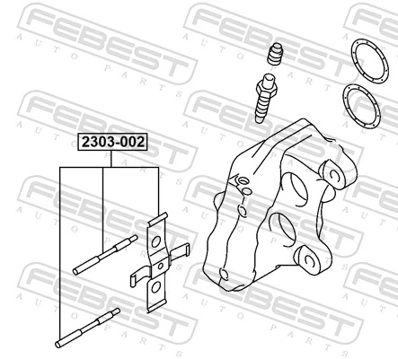 Compre Kit de molas de fixação de sapatas de disco dianteiras Volkswagen Touareg 1