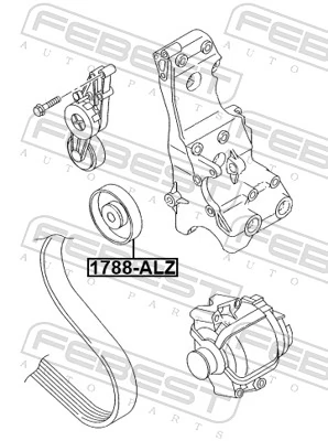  Rolo parasita da correia de transmissão Seat Exeo ST carrinha (3R5) (2009 - 2013) ST