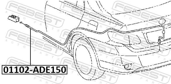 01102ADE150 Febest 