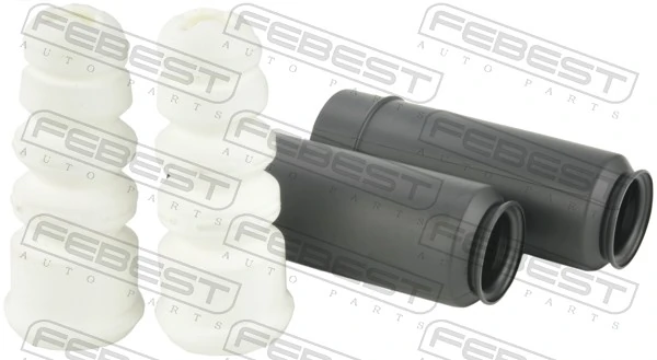 Pára-choque (grade de proteção) de amortecedor traseiro + bota de proteção para Audi A4 B7 8EC