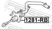 Cilindro mestre de embraiagem para KIA Rio III UB