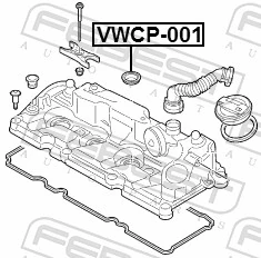 Compre U20513203 Mazda Vedante anular da cavidade de vela