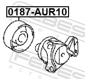 Compre MPQ1172 Magneti Marelli Rolo de reguladora de tensão da correia de transmissão