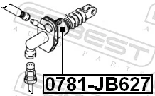Cilindro mestre de embraiagem Suzuki Grand Vitara  JB