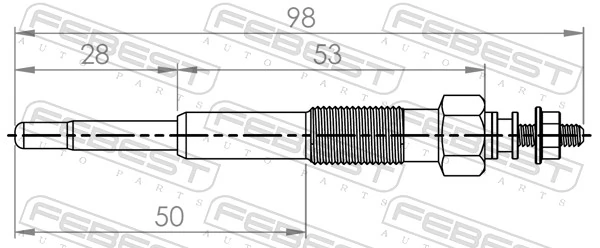 Vela de incandescência Honda 31812ZG50030