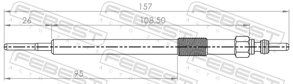 Compre A6711590101 Mercedes Vela de incandescência