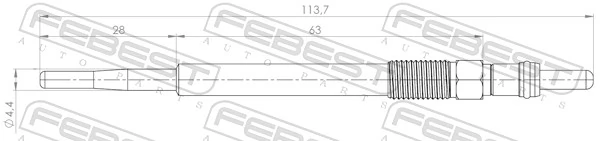 Compre 3646409 General Motors Vela de incandescência
