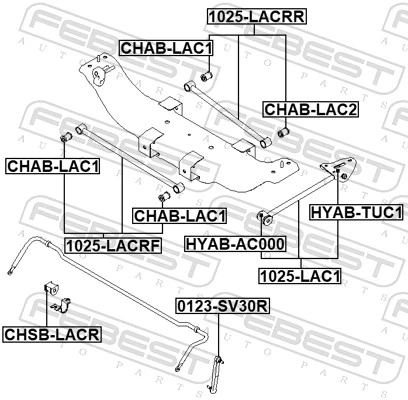 96550049 Peugeot/Citroen Braço oscilante inferior esquerdo de suspensão traseira/direita