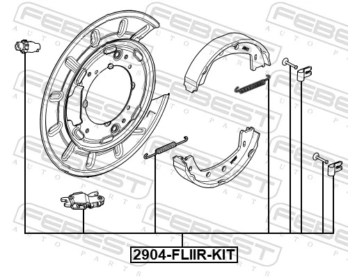 2904FLIIRKIT Febest 