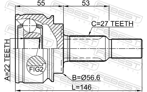 Junta homocinética externa dianteira Renault Kangoo preço, a partir de 32,12 USD