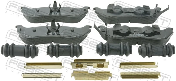 Compre Sapatas do freio traseiras de disco Ford Explorer 