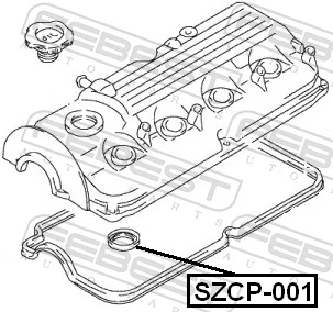 EUSSU001 Subaru Vedante anular da cavidade de vela