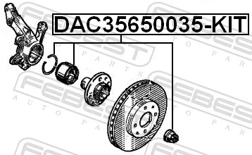 Compre Rolamento de cubo dianteiro Renault Twingo 1
