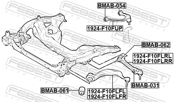 1924F10FLFL Febest