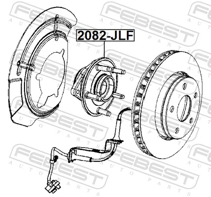 Cubo dianteiro para Jeep Wrangler  JL