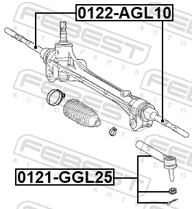 Ponta externa da barra de direção para Lexus RX 450H/350L/200T L25