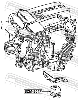 Coxim (suporte) dianteiro de motor Mercedes E preço, a partir de 93,50 USD