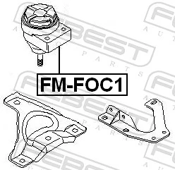 Compre 325267 Ruville Coxim (suporte) direito de motor