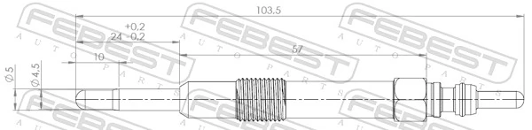  Vela de incandescência Fiat Stilo hatchback (192) (2001 - 2006) 