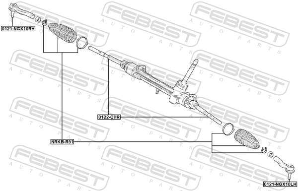 Compre Tração de direção Toyota C-HR 