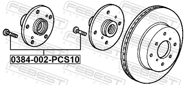 Compre 90113SJK901 Toyota Prego de roda dianteiro