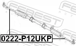 Tração de direção Nissan Primera  P12