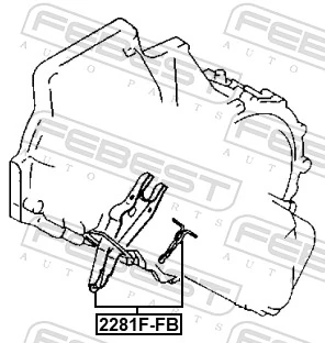 Forquilha de embraiagem para Mazda 2 II DE