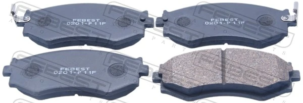 Sapatas do freio dianteiras de disco para Hyundai Sonata III 