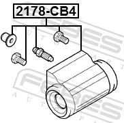 Compre Cilindro traseiro do freio de rodas de trabalho Ford C-Max 