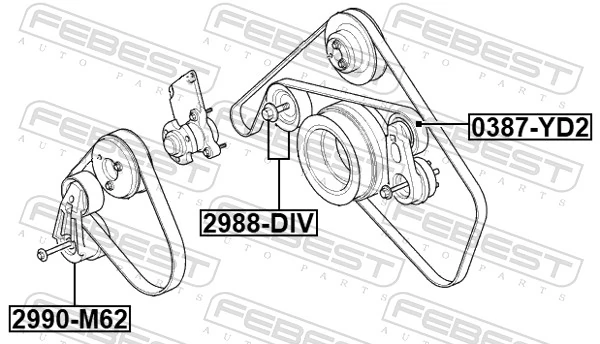 Rolo de reguladora de tensão da correia de transmissão Land Rover Range Rover preço, a partir de 25,70 USD
