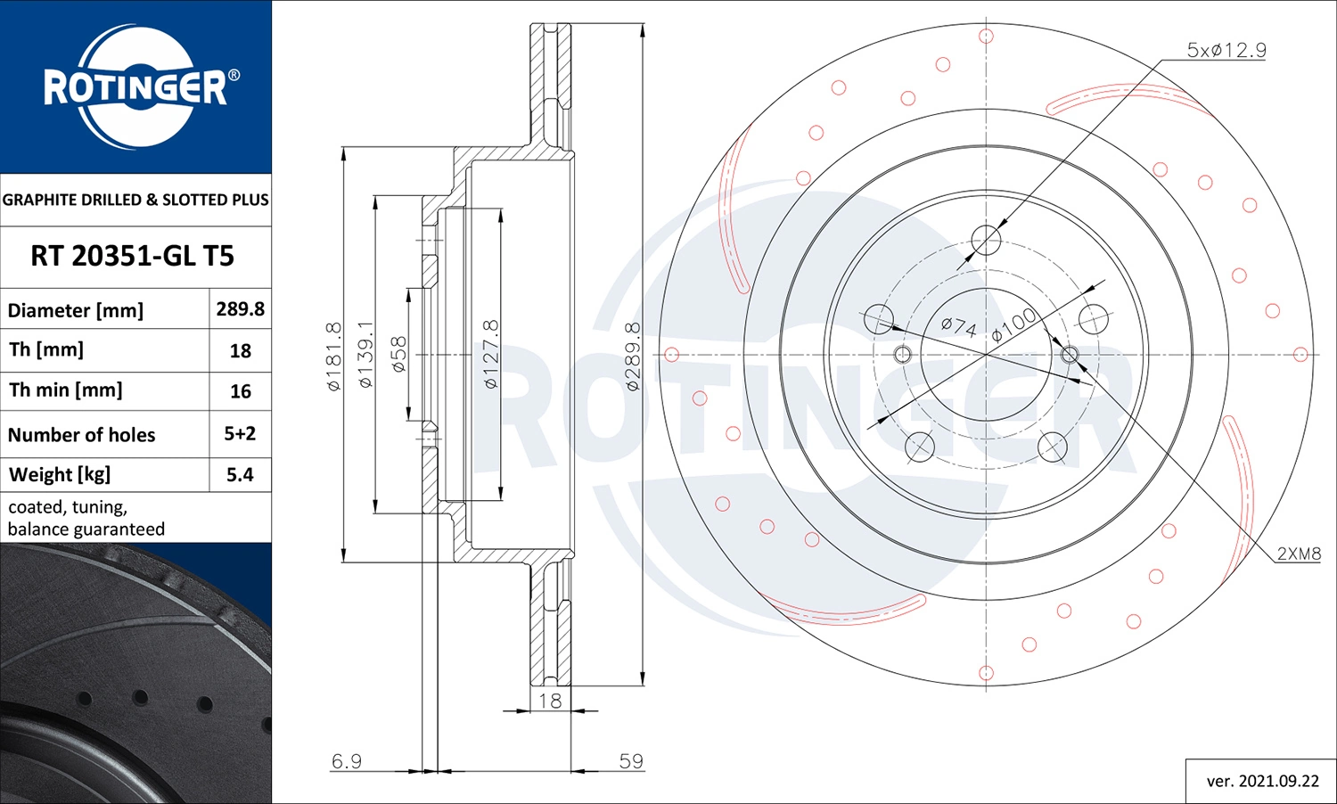 RT20351GLT5 Rotinger