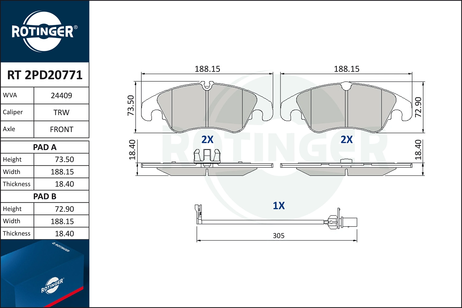 RT2PD20771 Rotinger