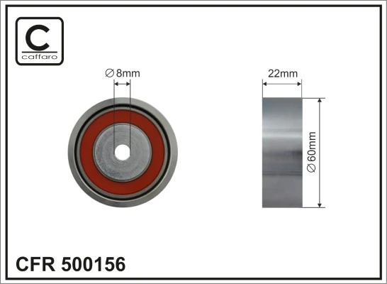 98429701 Fiat/Alfa/Lancia Rolo parasita da correia de transmissão
