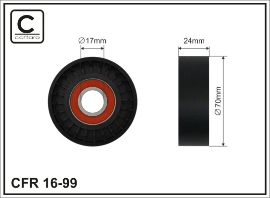 Rolo de reguladora de tensão da correia de transmissão Volkswagen Multivan 7HM, 7HN, 7HF, 7EF, 7EM, 7EN ao melhor preço