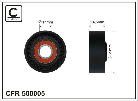 Rolo de reguladora de tensão da correia de transmissão para Chevrolet Captiva C100