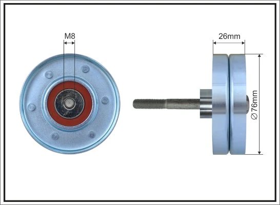 Rolo parasita da correia de transmissão Volvo V70 preço, a partir de 29,12 USD