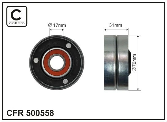  Rolo de reguladora de tensão da correia de transmissão Land Rover Range Rover SPORT I SUV (L320) (2005 - 2013) SPORT I