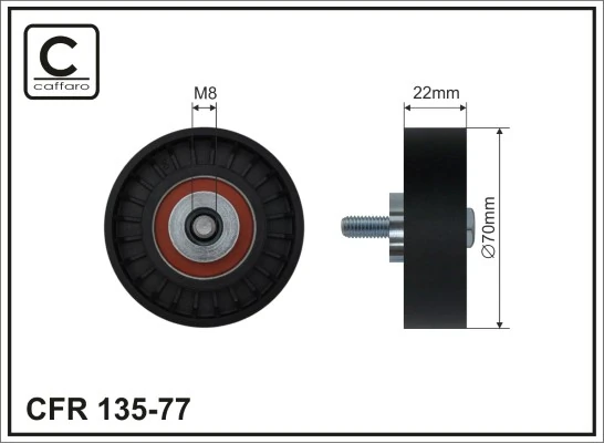 Compre Rolo de reguladora de tensão da correia de transmissão Fiat Ducato 3