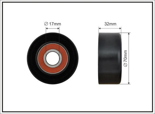Rolo de reguladora de tensão da correia de transmissão Toyota Camry  V30 ao melhor preço