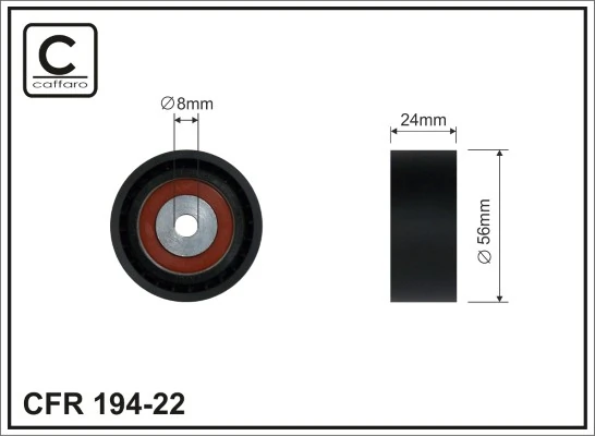 Rolo de reguladora de tensão da correia de transmissão Denckermann P326008 preço, a partir de 20,30 USD