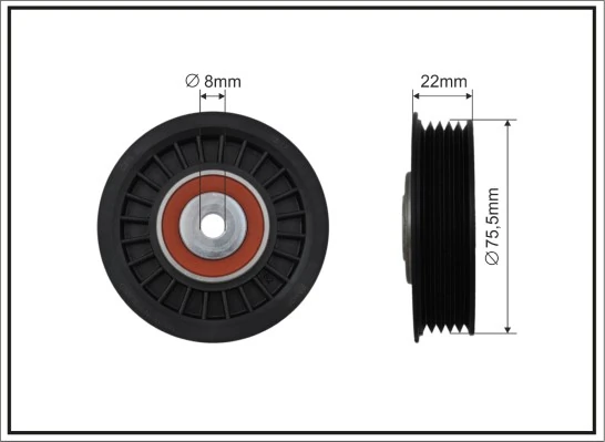  Rolo parasita da correia de transmissão Audi A4 B6 sedan (8E2) (2000 - 2005) B6