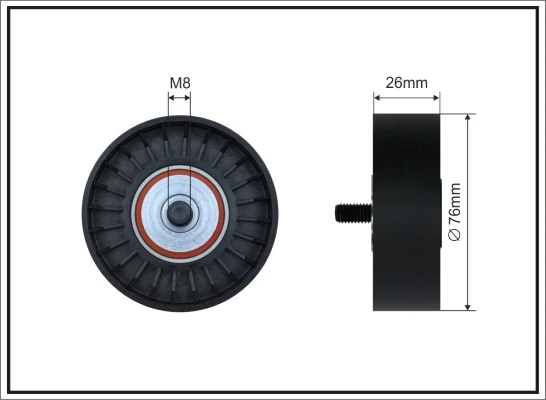 Compre 1715630 BMW Rolo de reguladora de tensão da correia de transmissão