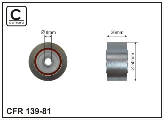  Rolo parasita da correia de transmissão Fiat Ducato II сaixa (230L) (1994 - 2002) II