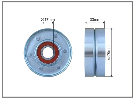 Compre Rolo de reguladora de tensão da correia de transmissão Ford Transit 5