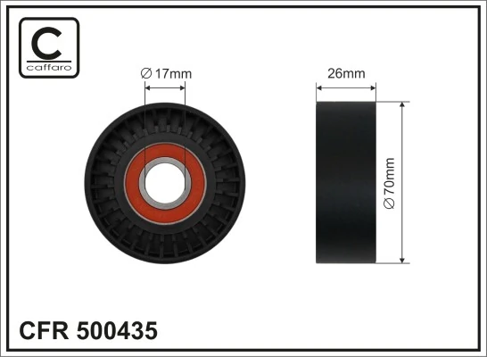 Rolo de reguladora de tensão da correia de transmissão para Subaru Forester IV S13, SJ