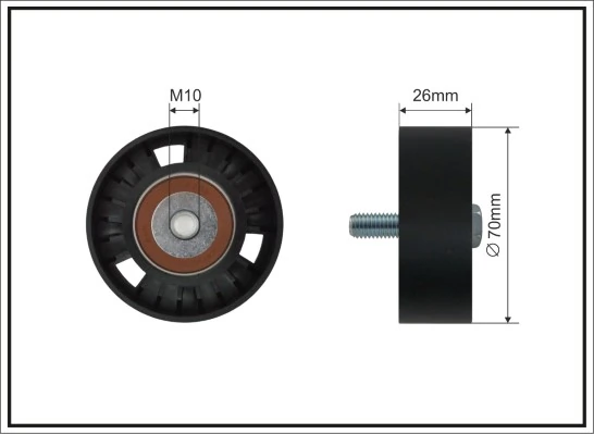 Compre Rolo de reguladora de tensão da correia de transmissão Chrysler Voyager 3