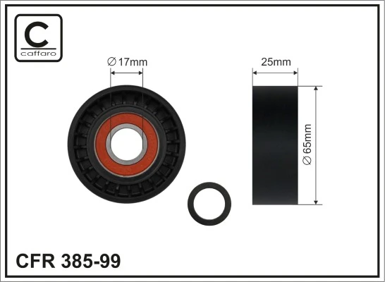 Rolo de reguladora de tensão da correia de transmissão Mitsubishi Lancer  CY_A, CZ_A ao melhor preço