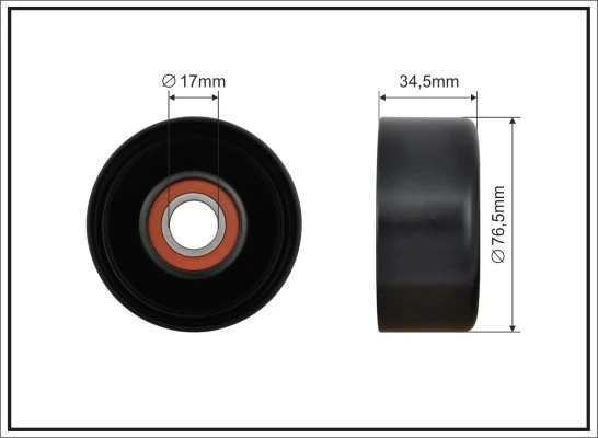 Rolo de reguladora de tensão da correia de transmissão Ford Transit preço, a partir de 15,42 USD