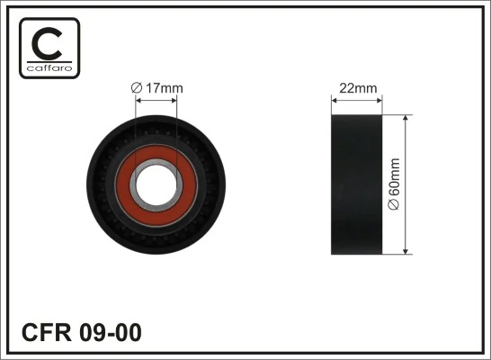 Compre CX900 Polcar Rolo de reguladora de tensão da correia de transmissão