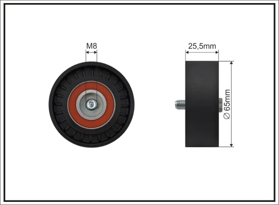 Compre 51815020 Chrysler Rolo parasita da correia de transmissão